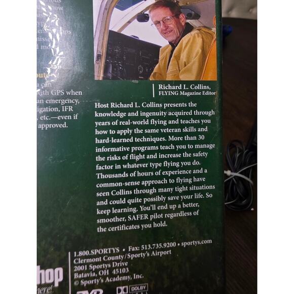 Sporty's Air Facts DVD - GPS Techniques - Richard L. Collins VGC - Picture 5 of 16